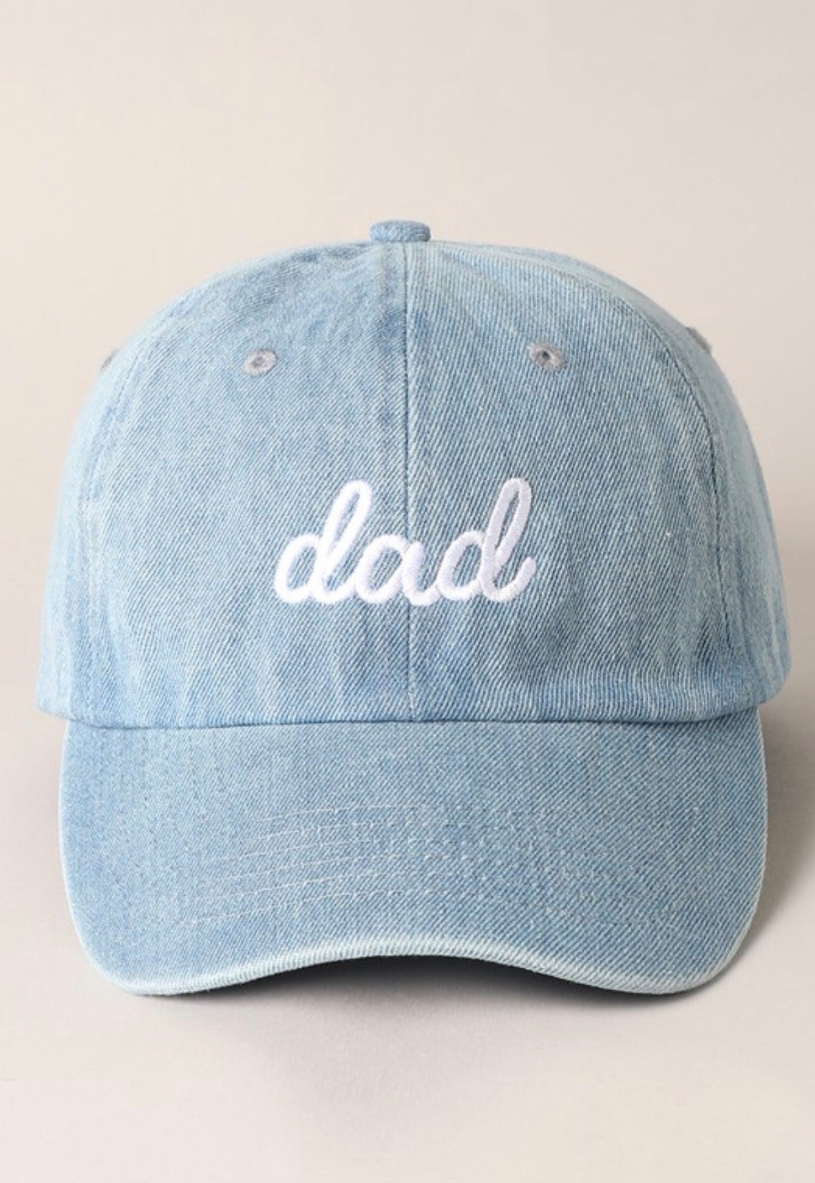Mom, Dad & Mini Baseball Hats