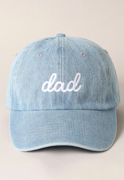 Mom, Dad & Mini Baseball Hats